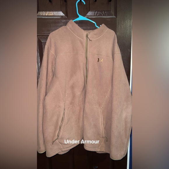 Under Armour Full Zip Jacket (WARM Sherpa type material) - Picture 1 of 1